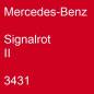 Preview: Mercedes-Benz, Signalrot II, 3431.